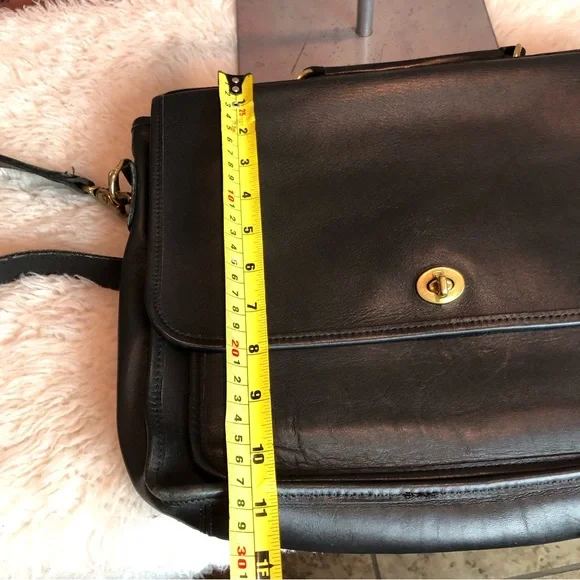 Vintage Coach 5181 Messenger Laptop Briefcase Unisex Bag - Picture 9 of 13
